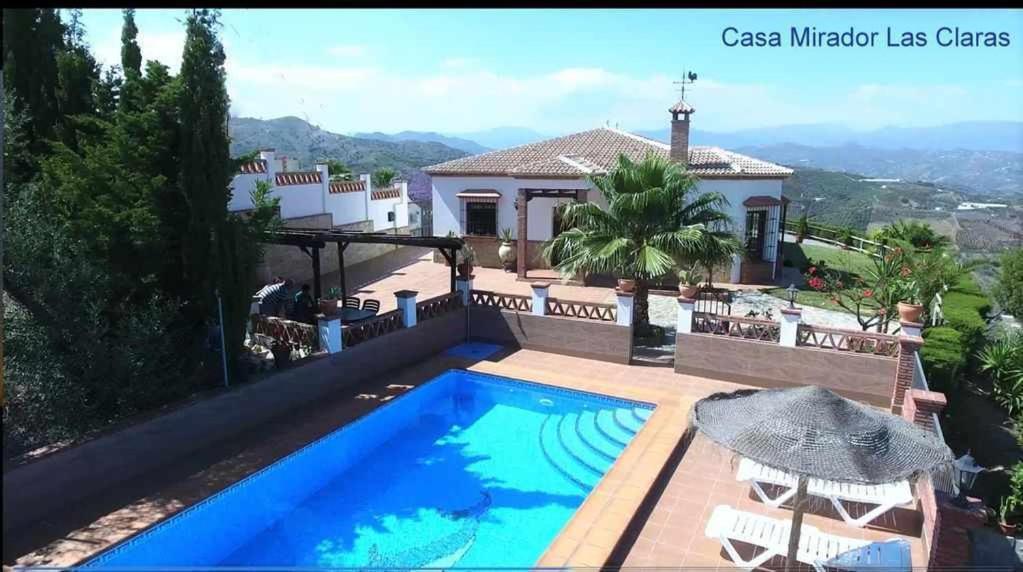 Casa Mirador Las Claras Con Piscina Privada Jardin Iznate Exteriör bild